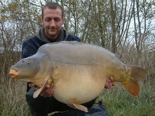 Karl King - Etang de la Croix Blanche 56lb 9oz