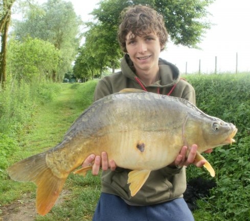 Luke Godman - Etang de Deux Perries 25lb 6oz