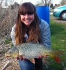 Maggies first carp.