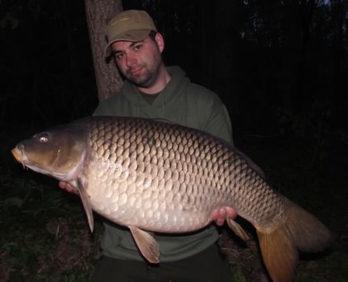 Miroslav Bradávka - řeka Labe 36lb 4oz